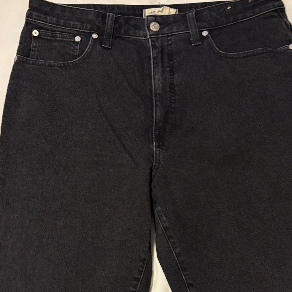 Madewell Women's Black Straight Leg Pants